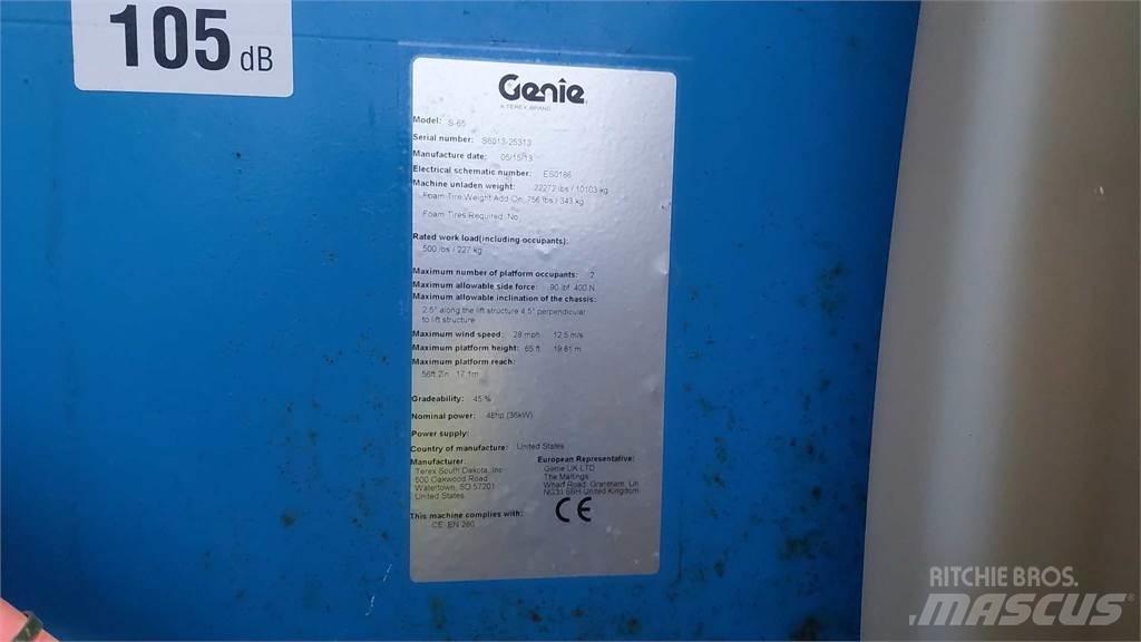 Genie S65 Ανυψωτήρες με τηλεσκοπικό βραχίονα