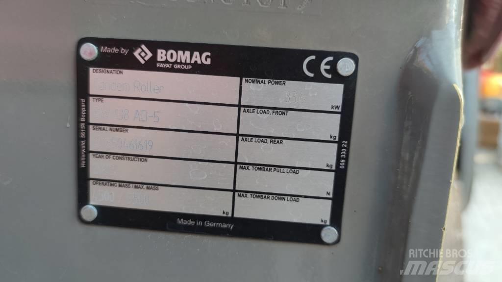 Bomag BW 138 AD Άλλοι κύλινδροι