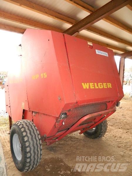 Welger RP15 Πρέσες κυλινδρικών δεμάτων