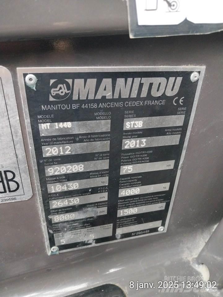 Manitou MT1440 Τηλεσκοπικοί ανυψωτές