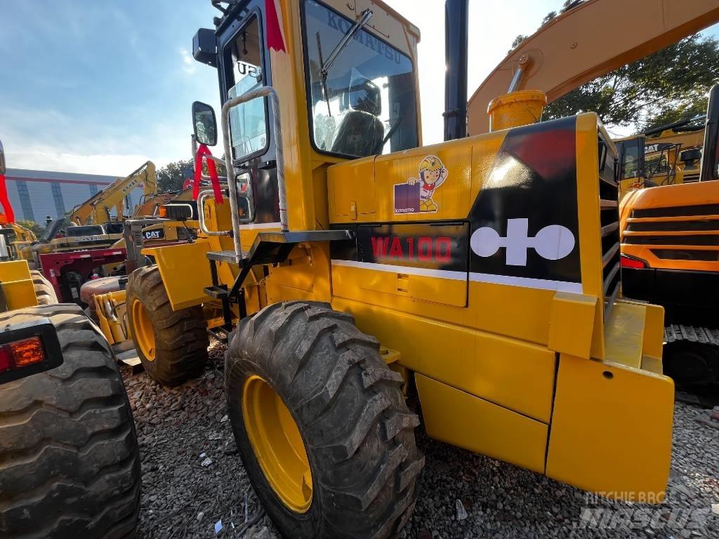 Komatsu WA100 Φορτωτές με λάστιχα (Τροχοφόροι)