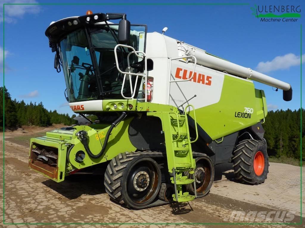 CLAAS Lexion 760 TT Θεριζοαλωνιστικές μηχανές