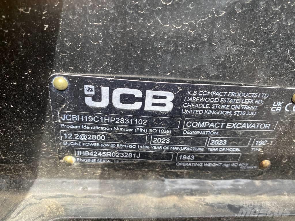 JCB 19 C-1 Εκσκαφάκι (διαβολάκι) < 7t