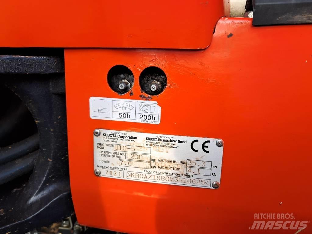 Kubota U10-5 Εκσκαφάκι (διαβολάκι) < 7t