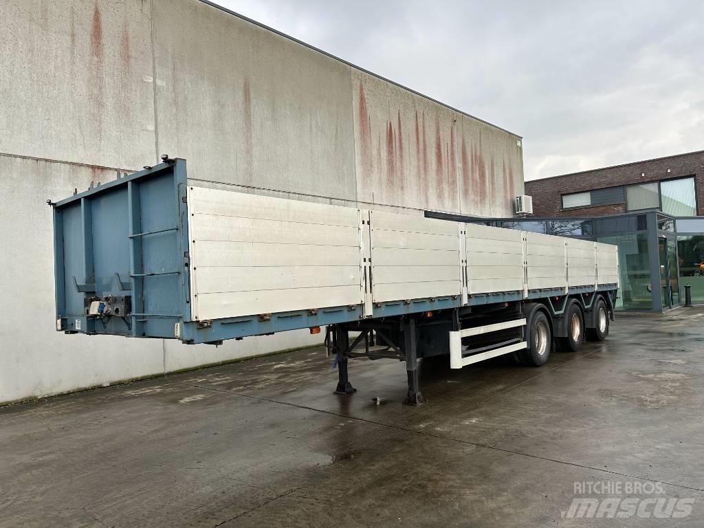 Pacton TPD 342 Επίπεδες/πλευρικώς ανοιγόμενες ημιρυμούλκες
