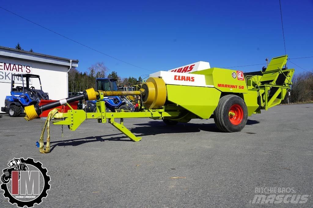 CLAAS Markant 50 Πρέσες τετράγωνων δεμάτων