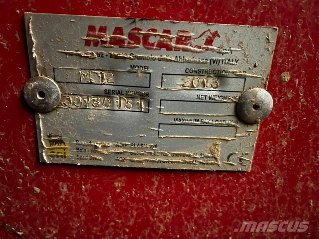 Mascar M 12 Μηχανές σποράς ακριβείας