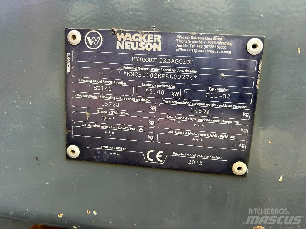 Neuson ET145 Εκσκαφείς με ερπύστριες