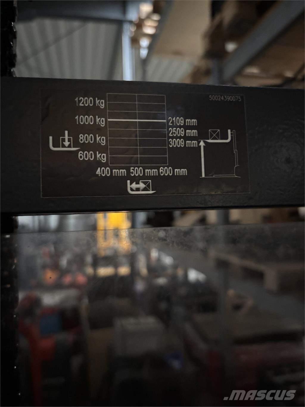 Linde L10 defekt Ηλεκτρικά παλετοφόρα με ιστό