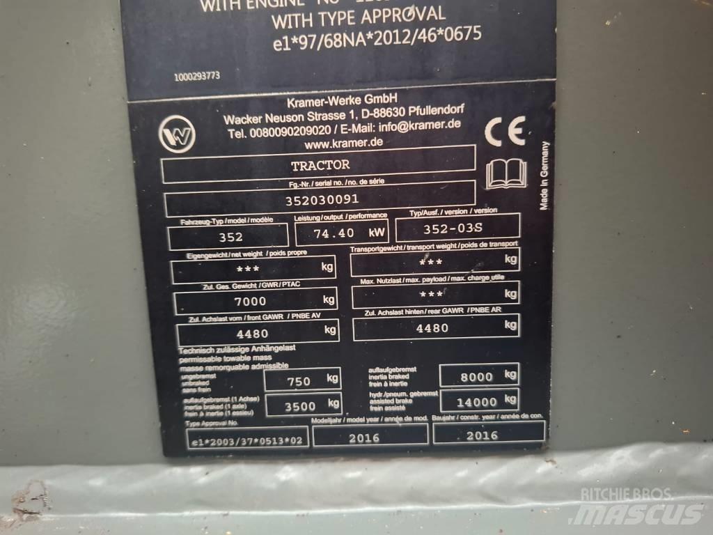 Kramer 8105 Φορτωτές με λάστιχα (Τροχοφόροι)
