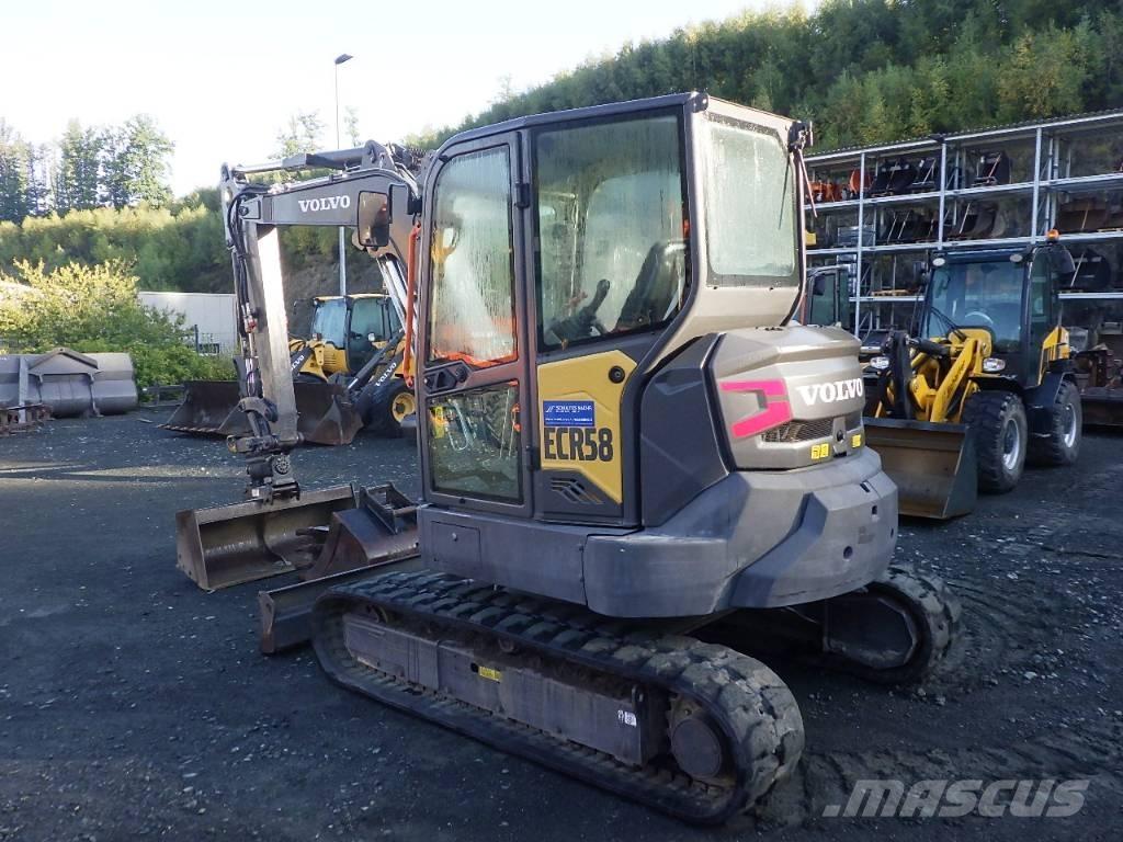 Volvo ECR 58 F Εκσκαφάκι (διαβολάκι) < 7t