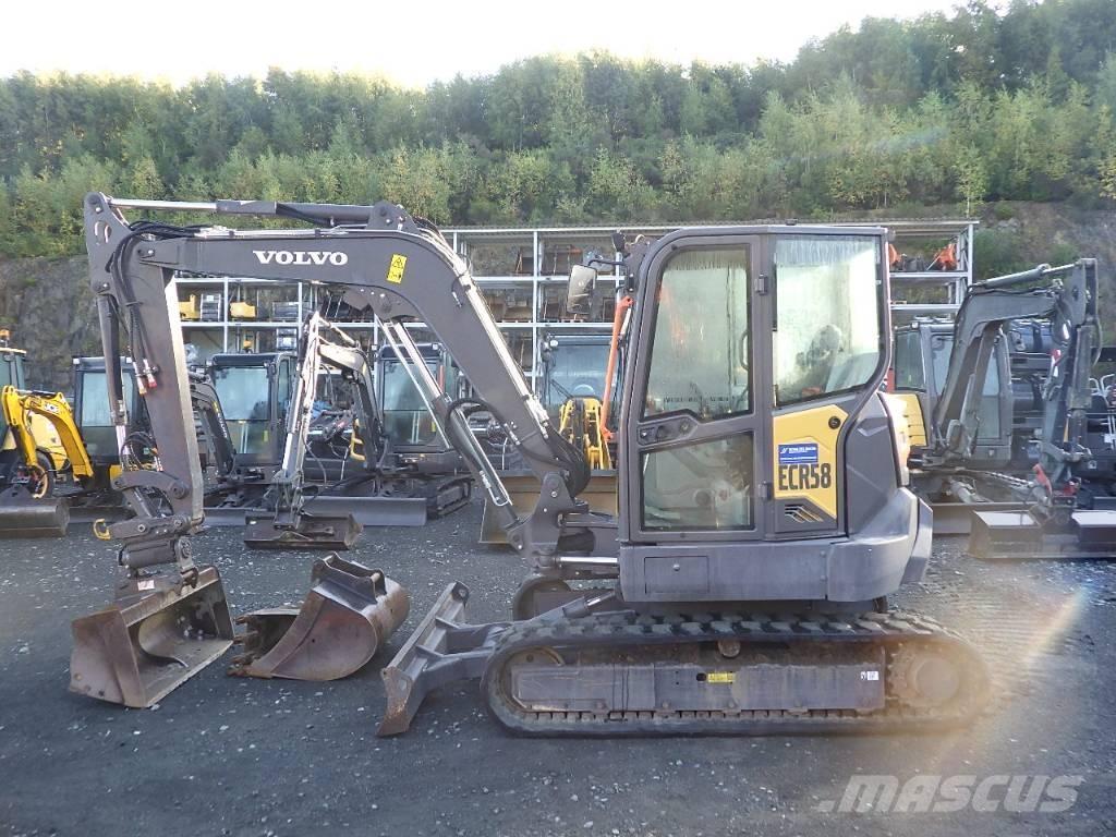 Volvo ECR 58 F Εκσκαφάκι (διαβολάκι) < 7t