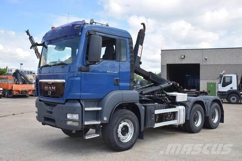 MAN TGS 33.440 Φορτηγά ανατροπή με γάντζο