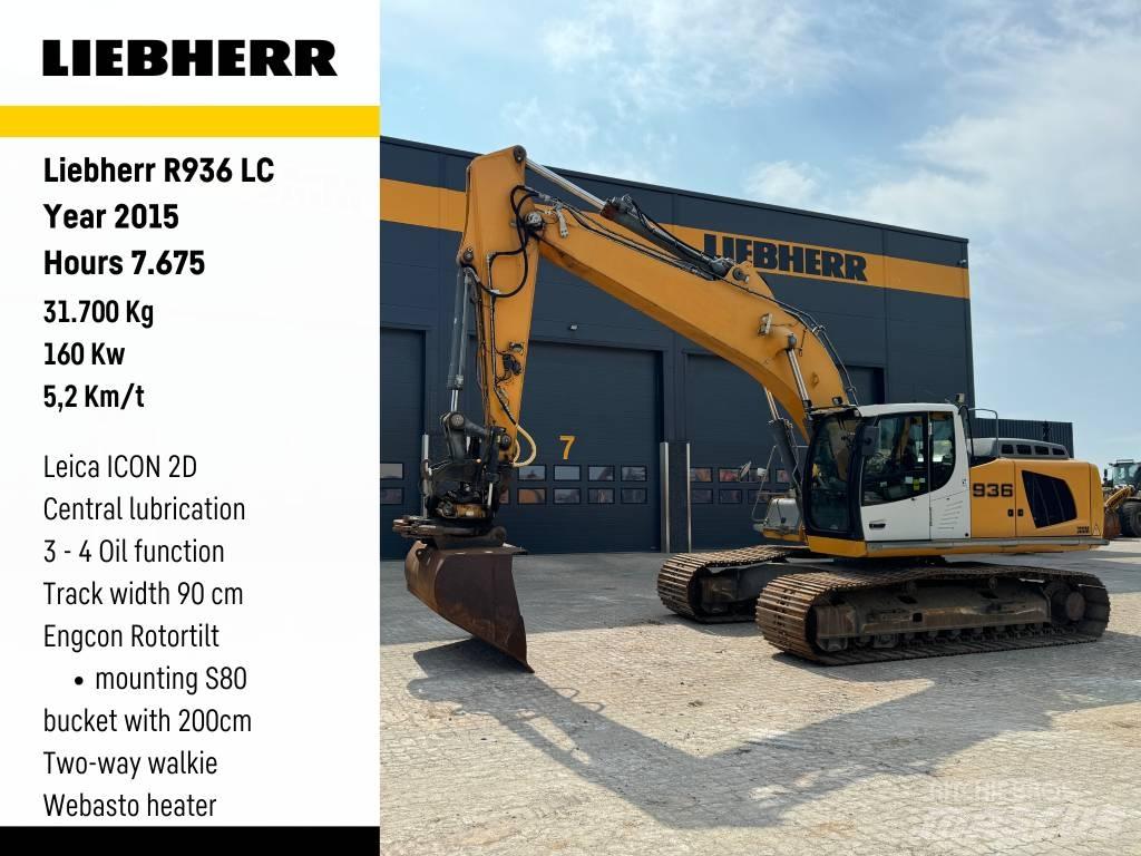 Liebherr R936 LC Εκσκαφείς με ερπύστριες