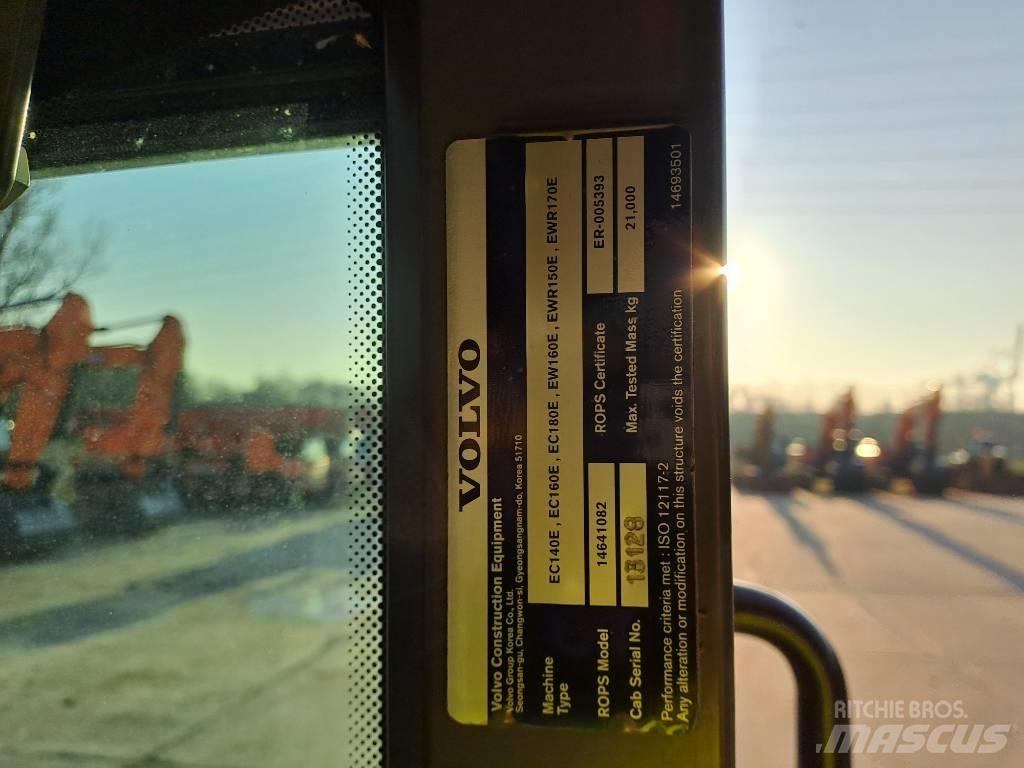 Volvo EW160E Εκσκαφείς με τροχούς - λάστιχα