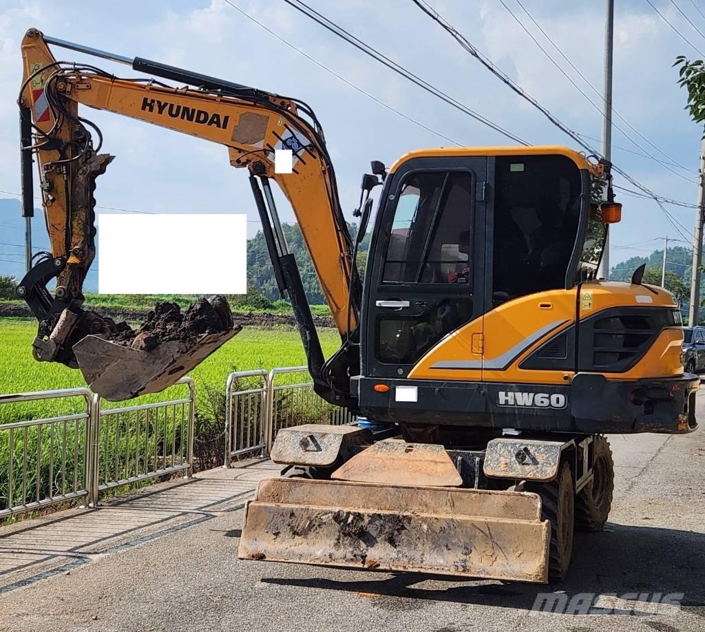 Hyundai HW 60 Eco Εκσκαφάκι (διαβολάκι) < 7t