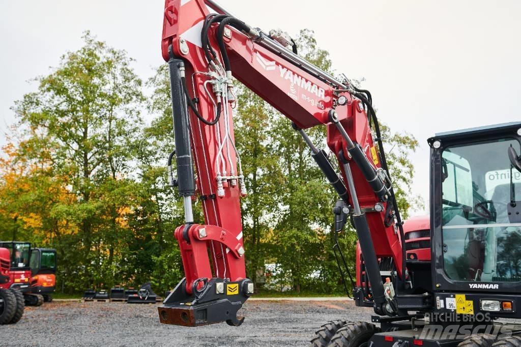 Yanmar B 75 W Εκσκαφείς με τροχούς - λάστιχα