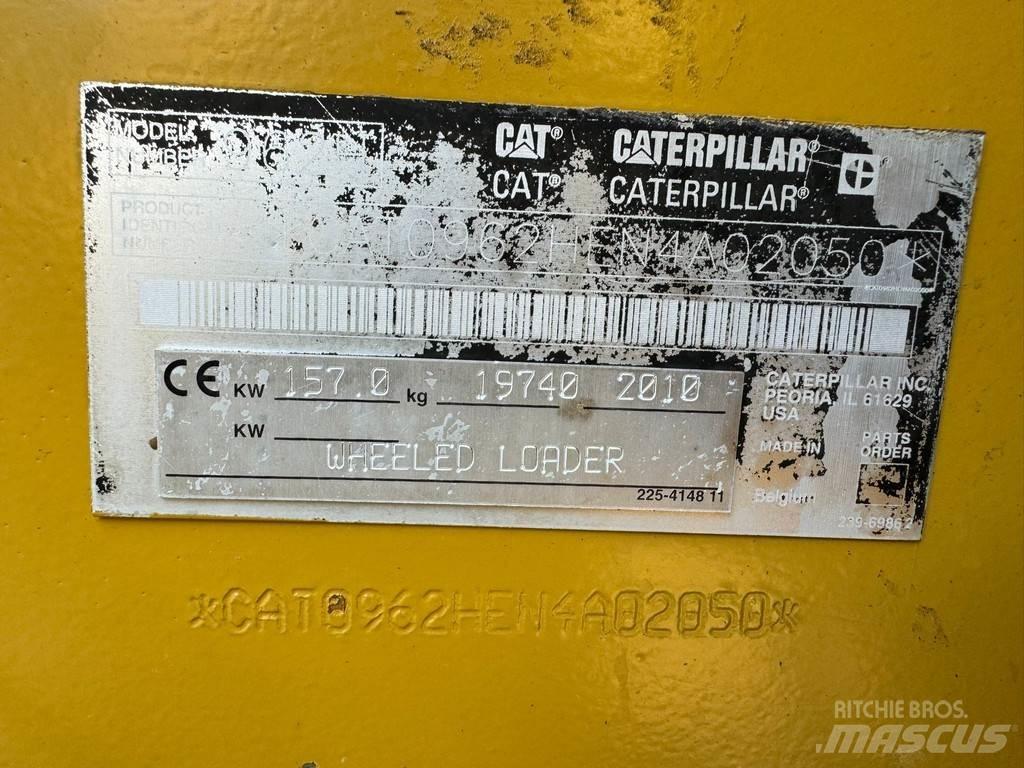CAT 962H Φορτωτές με λάστιχα (Τροχοφόροι)