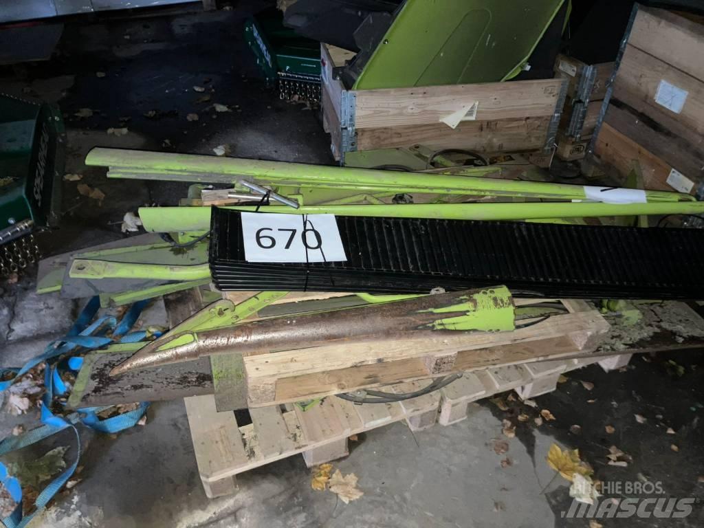 CLAAS Lexion 670 Θεριζοαλωνιστικές μηχανές