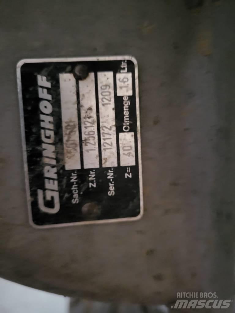 Geringhoff RD 800 B Εξαρτήματα θεριζοαλωνιστικών μηχανών