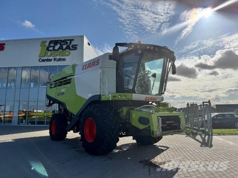 CLAAS LEXION 740 Θεριζοαλωνιστικές μηχανές