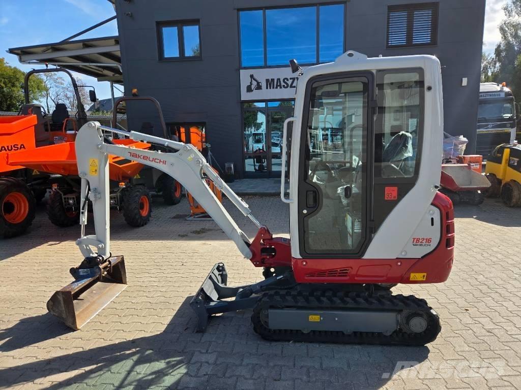 Takeuchi TB216 V0 Εκσκαφάκι (διαβολάκι) < 7t