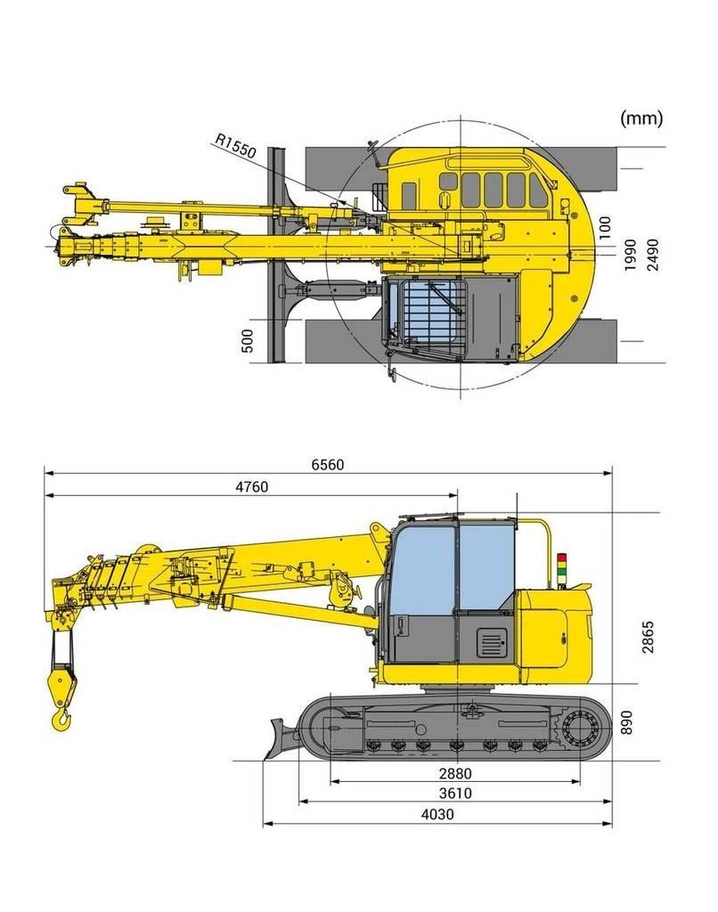 Maeda CC1485-2 Γερανοί με ερπύστριες