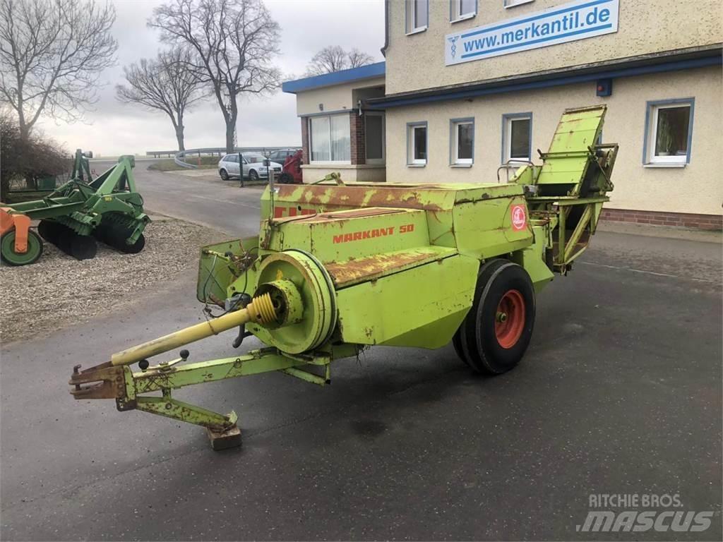 CLAAS Markant 50 Πρέσες τετράγωνων δεμάτων