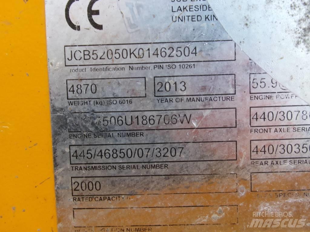 JCB 520-50 Συστήματα τηλεχειρισμού για τη γεωργία