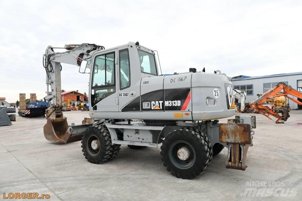 CAT M 313 D Εκσκαφείς με τροχούς - λάστιχα