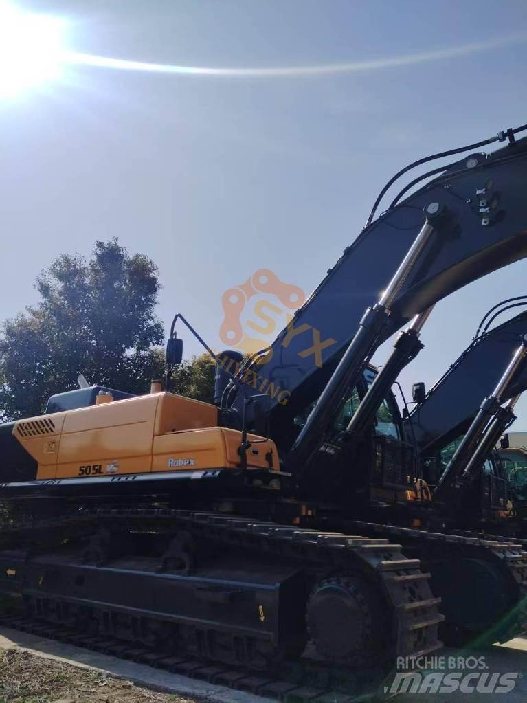 Hyundai R 505 L VS Εκσκαφείς με ερπύστριες