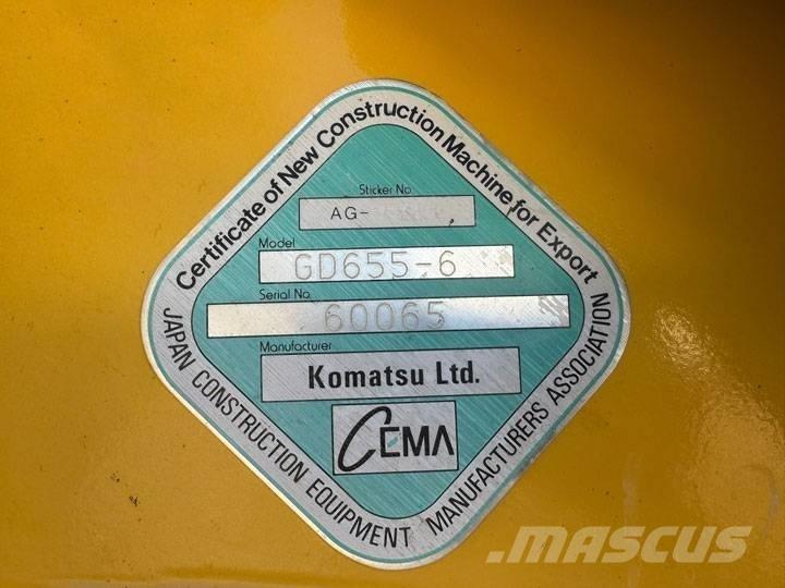 Komatsu GD 655-6 Γκρέιντερς