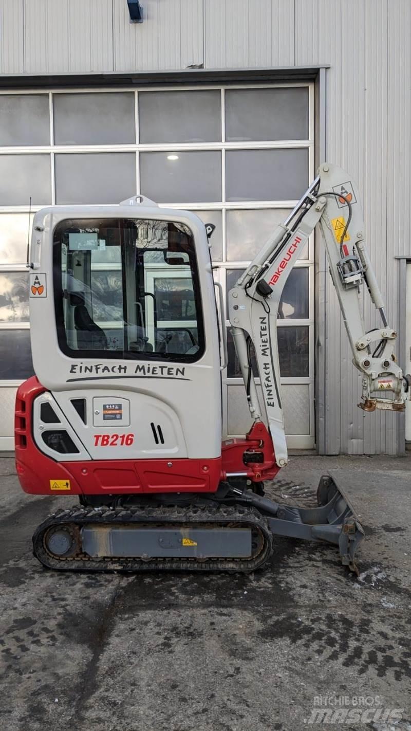 Takeuchi TB216AV4 Εκσκαφάκι (διαβολάκι) < 7t