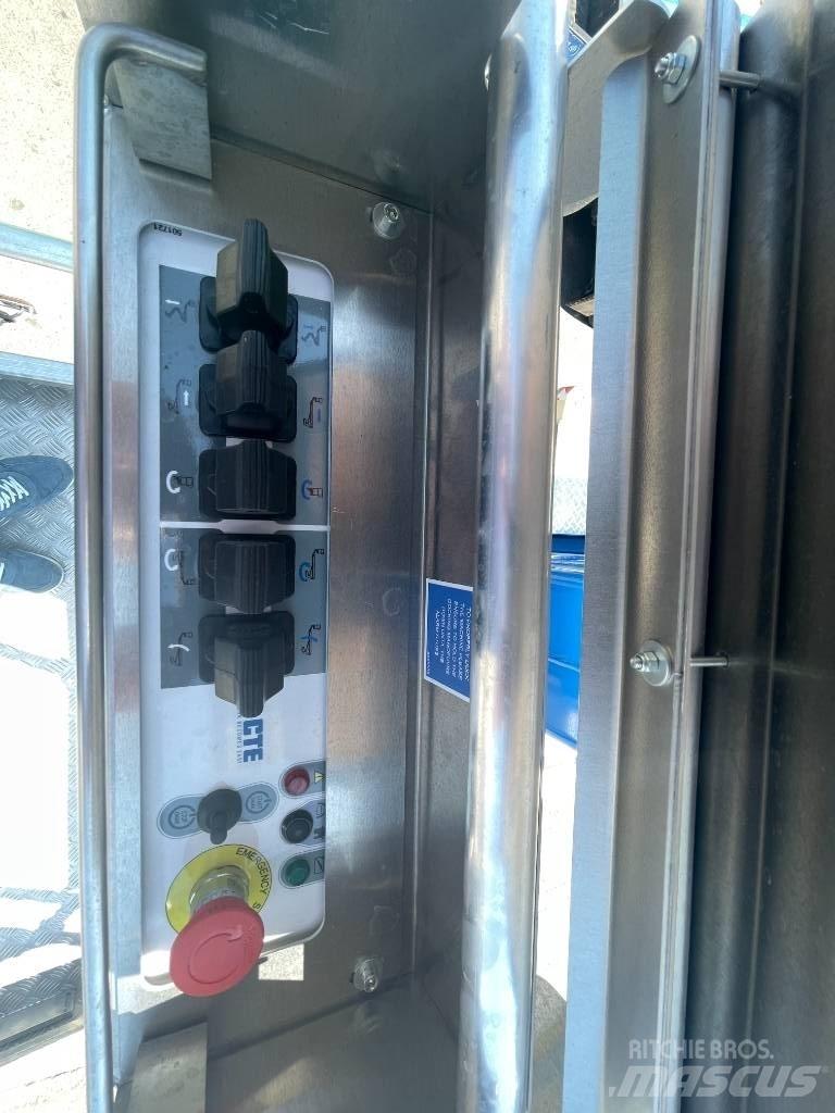 CTE ZED 20.4HN Εναέριες πλατφόρμες τοποθετημένες σε φορτηγό