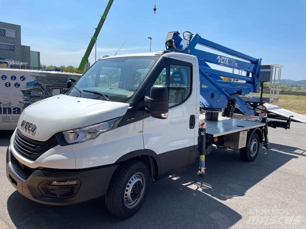 CTE ZED 20.4HN Εναέριες πλατφόρμες τοποθετημένες σε φορτηγό