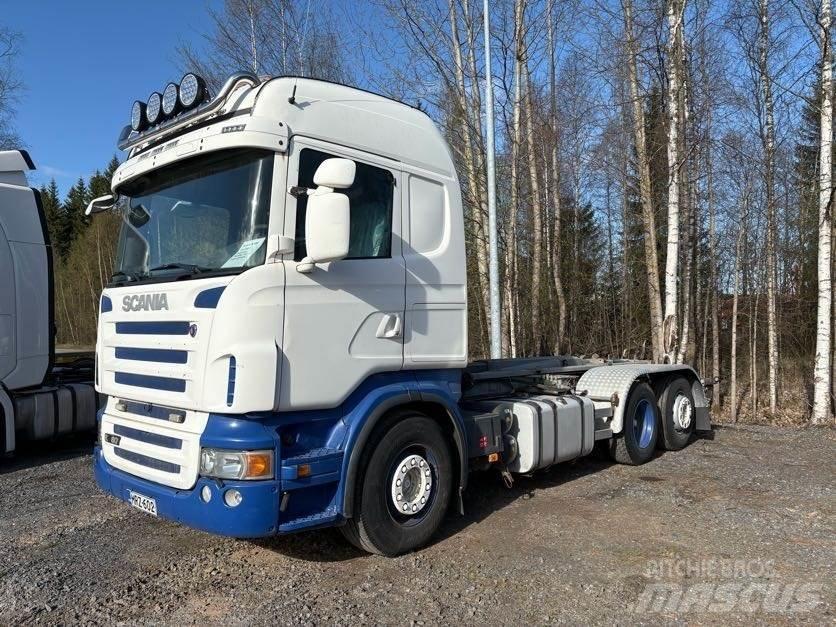 Scania R 480 Φορτηγά ανατροπή με γάντζο