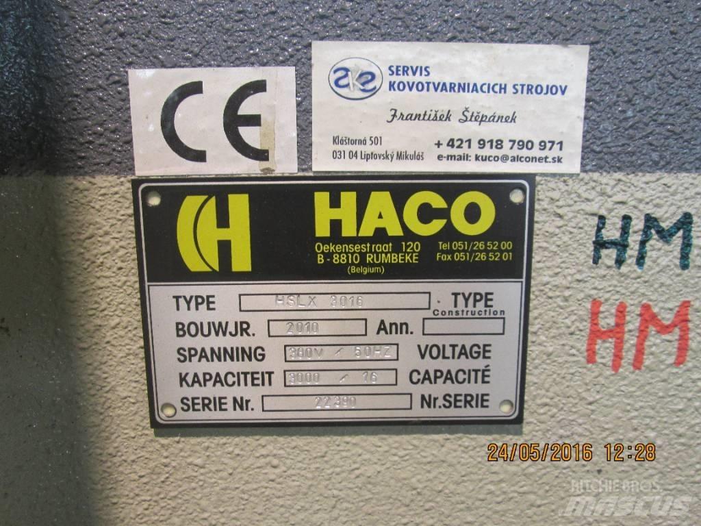 HACO HSLX 3016 Κατασκευές - Άλλα