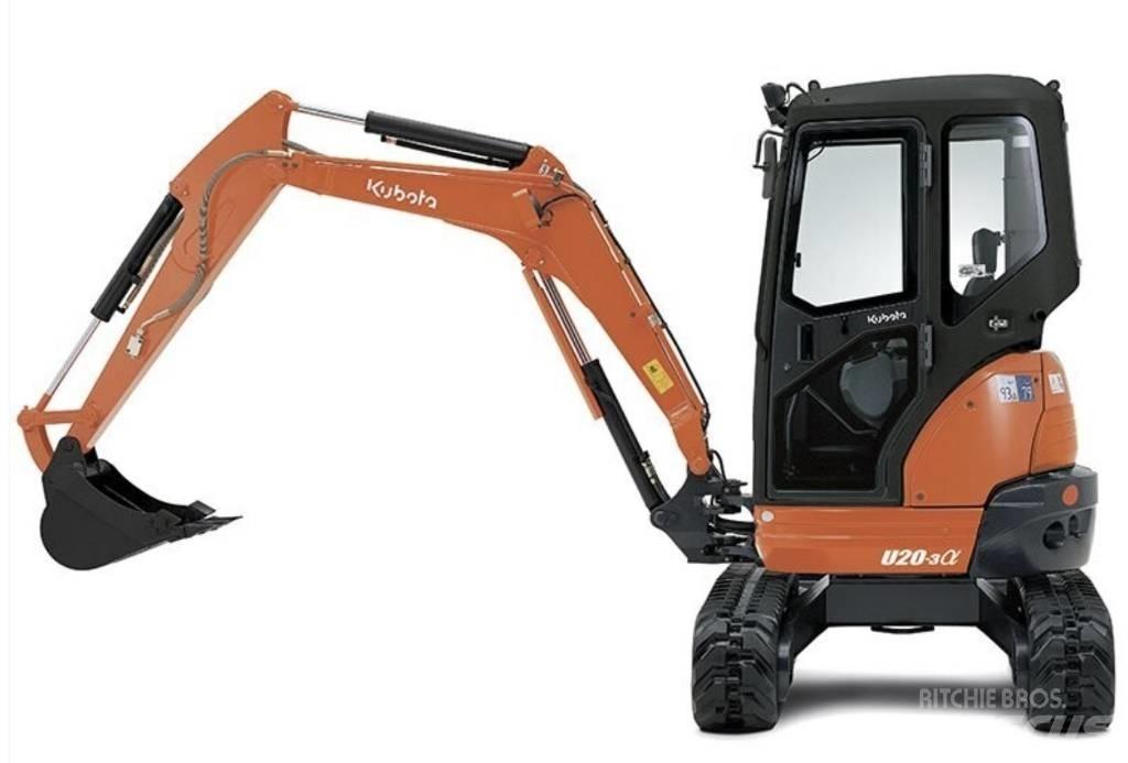 Kubota U 20-3 Εκσκαφάκι (διαβολάκι) < 7t