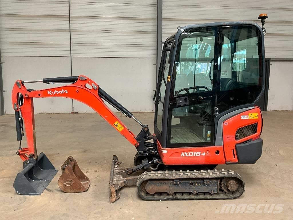 Kubota KX 016-4 Εκσκαφάκι (διαβολάκι) < 7t