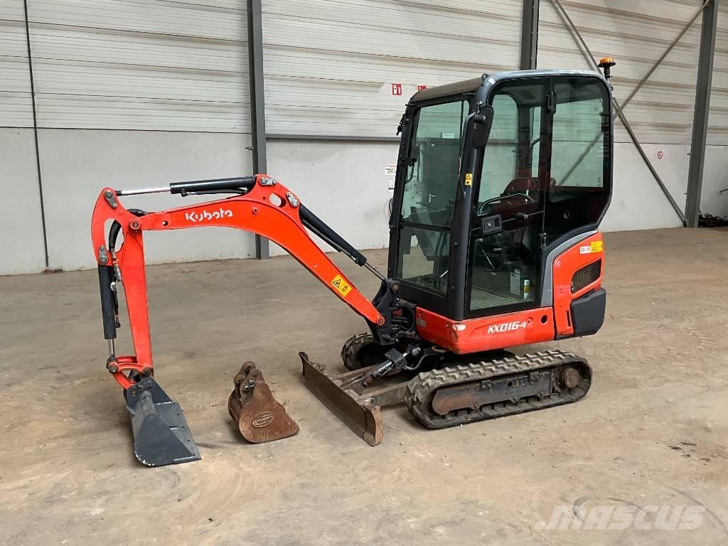 Kubota KX 016-4 Εκσκαφάκι (διαβολάκι) < 7t