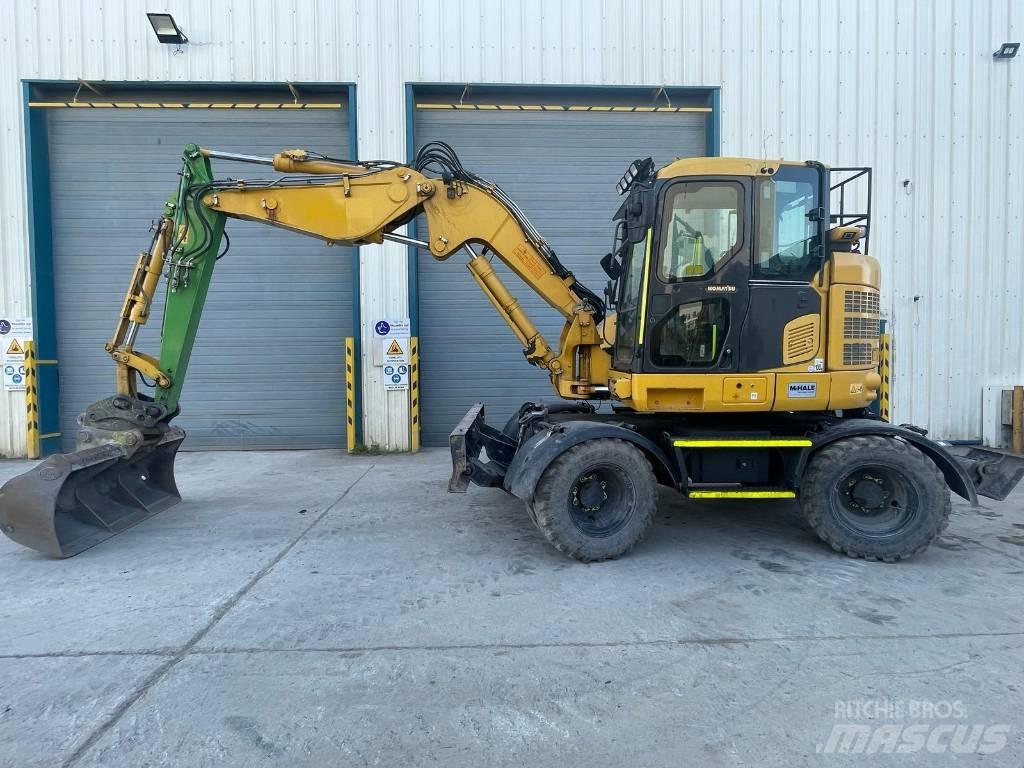 Komatsu PW118-11 Εκσκαφείς με τροχούς - λάστιχα