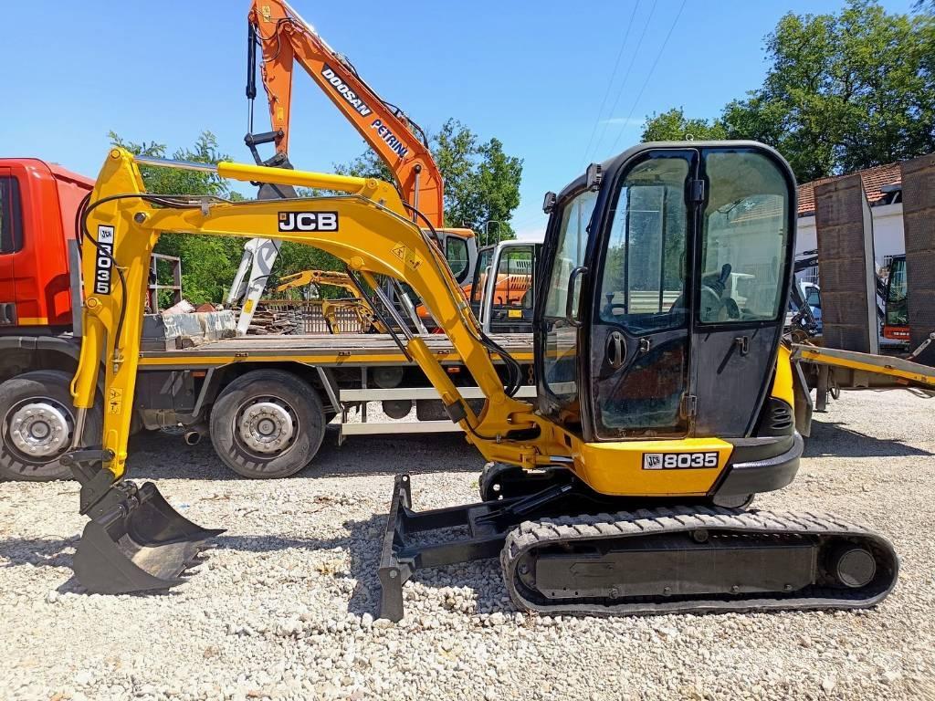 JCB 8035 ZTS Εκσκαφάκι (διαβολάκι) < 7t