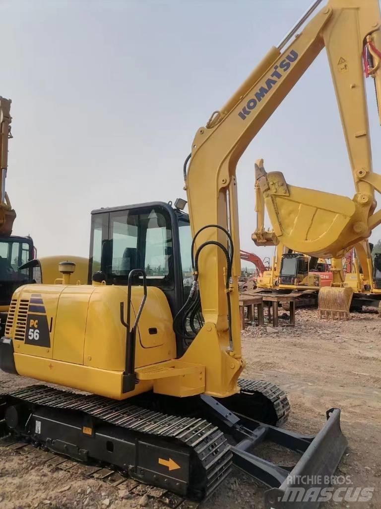 Komatsu PC56-7 Εκσκαφείς με ερπύστριες