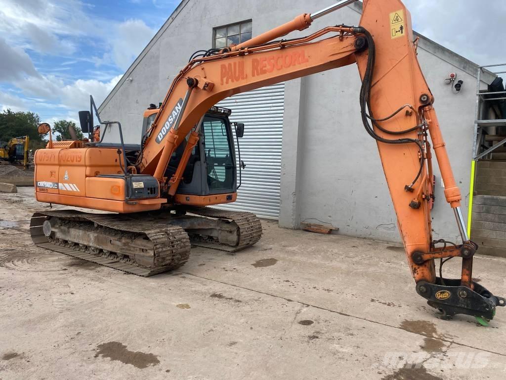 Doosan DX 140 LC-3 Εκσκαφείς με ερπύστριες