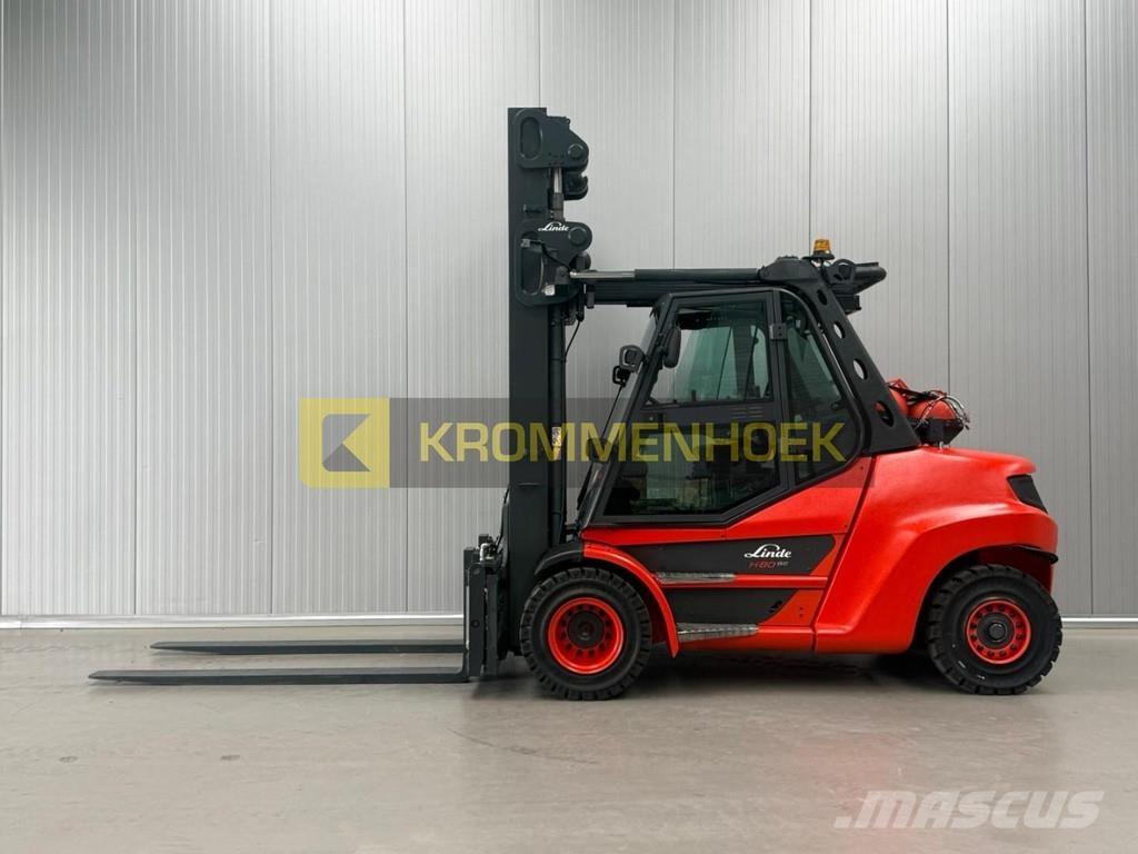 Linde H 80 T-900 Περονοφόρα ανυψωτικά κλαρκ με φυσικό αέριο LPG