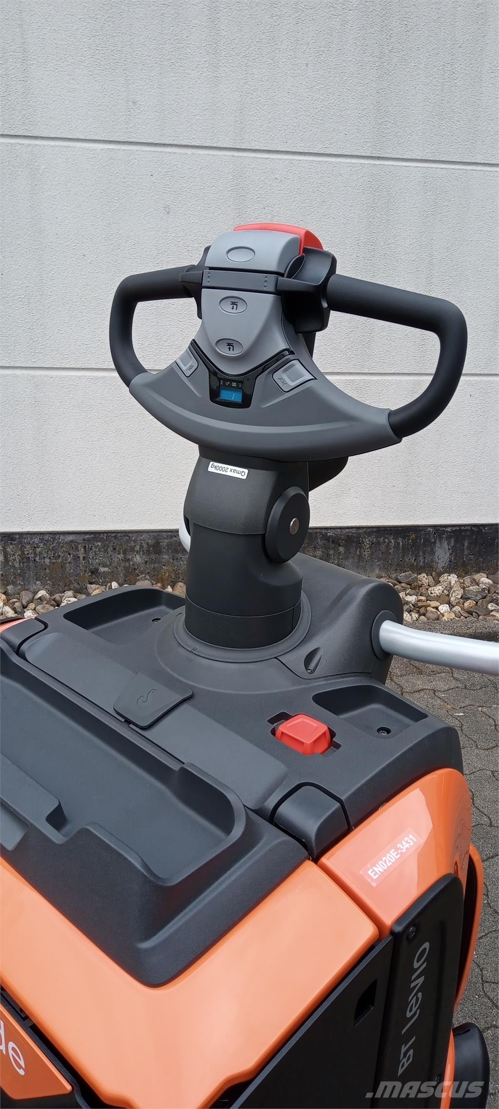 Toyota LPE200 Παλετοφόρα πεζού χειριστή με ιστό