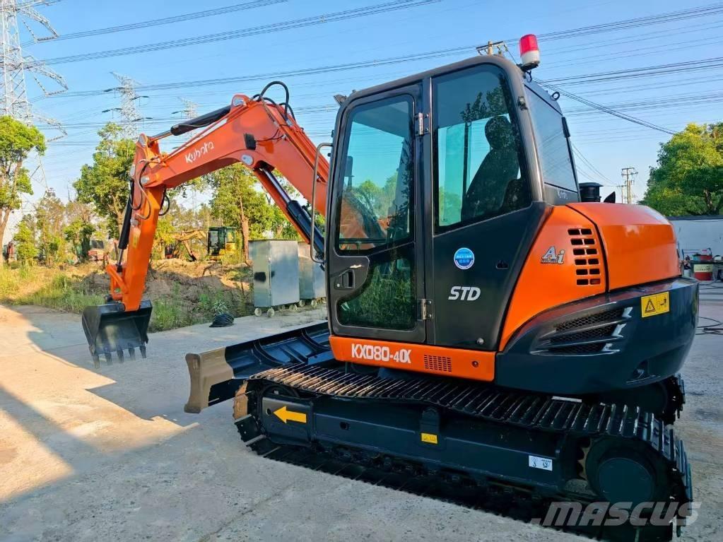 Kubota KX 080-4 Εκσκαφάκι (διαβολάκι) < 7t