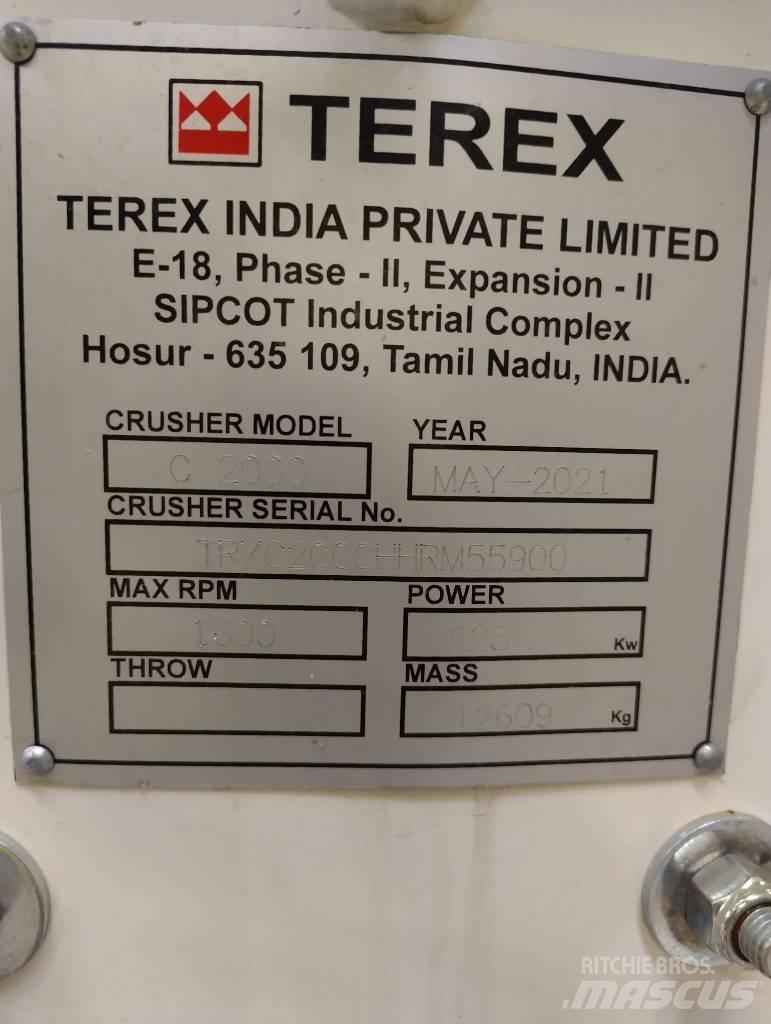 Terex Canica 2000 Σπαστήρες