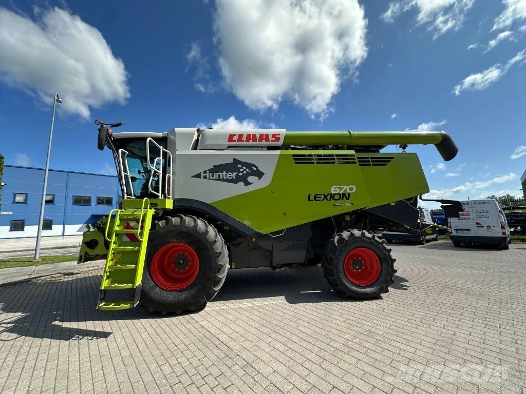 CLAAS Lexion 670 Θεριζοαλωνιστικές μηχανές