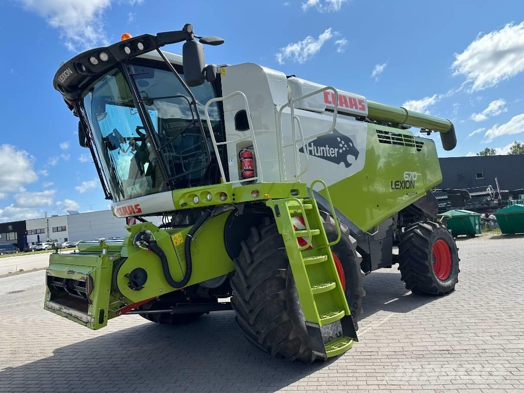 CLAAS Lexion 670 Θεριζοαλωνιστικές μηχανές